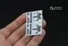 Quinta Studio QD+48349 Kawasaki T-4 3D-Printed & coloured Interior on decal paper (Hasegawa) (with 3D-printed resin parts) 1/48